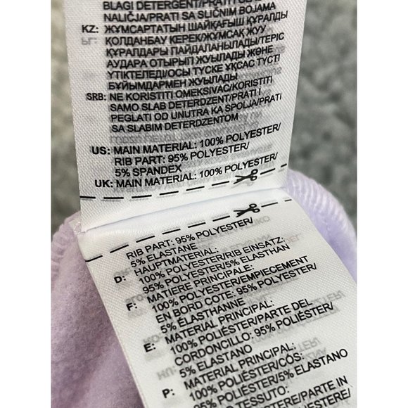 Adidas Gear Up Hoodie Women’s size Small Lavender Purple Pullover Sweater Jacket - Picture 9 of 12